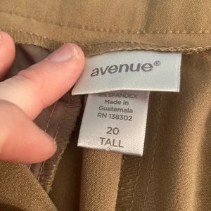 Avenue brand size 20 Tall pants